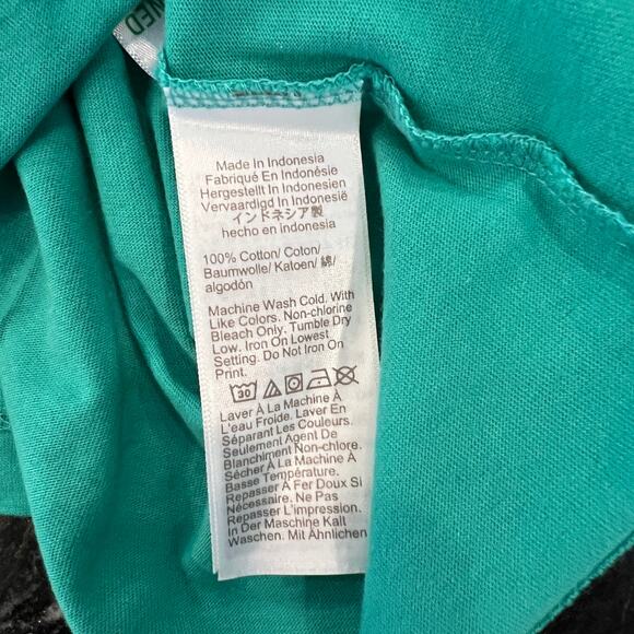 NWT J. Crew Men's Bright Patina Green Washed Jersey Pocket Tee - Picture 6 of 7